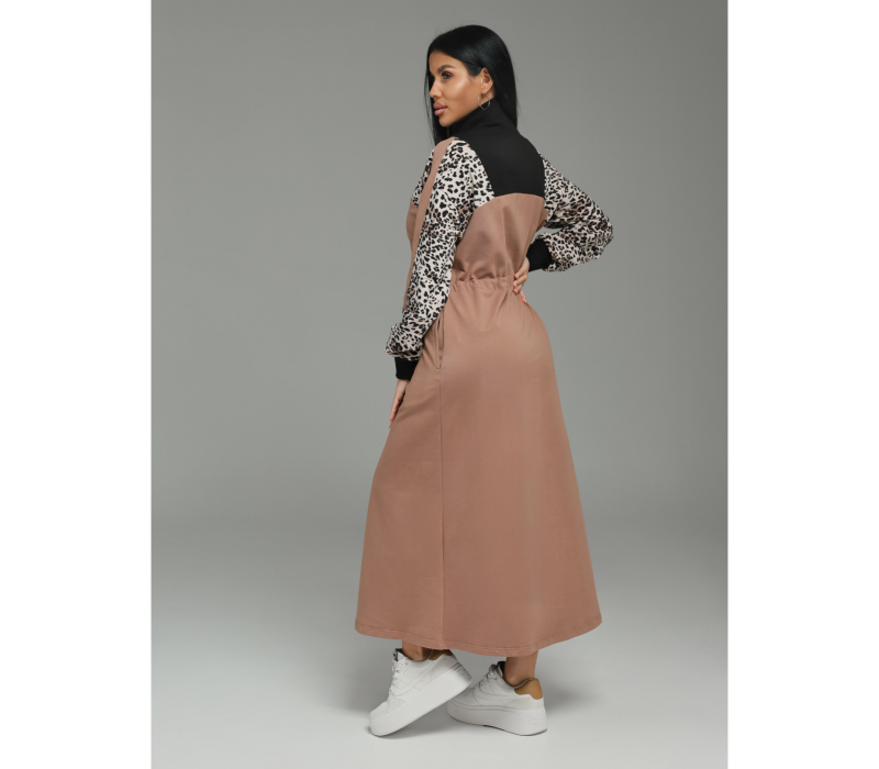 Луиза платье женское (кофе)