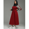 Луиза платье женское (бордо)