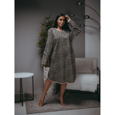 Мелодия сорочка женская (леопард)