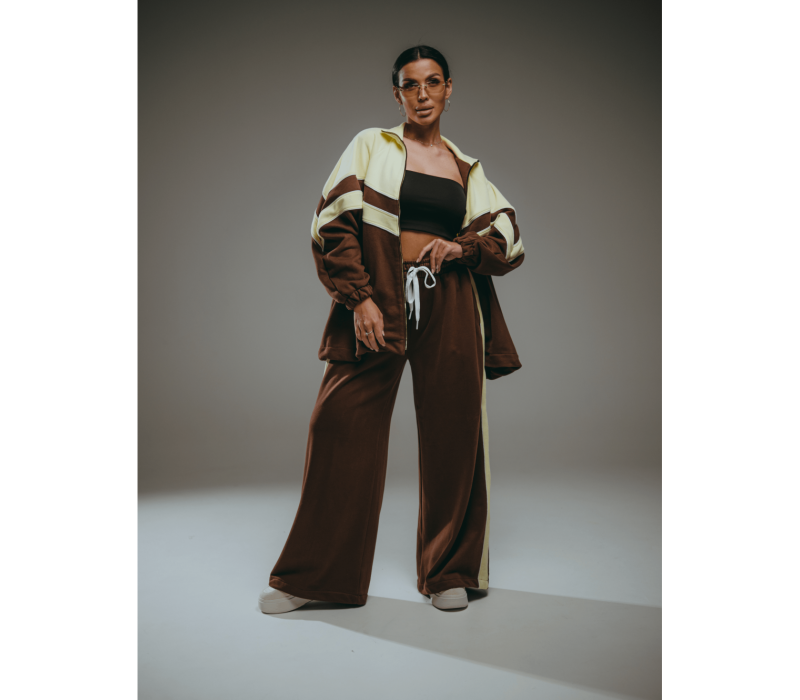 Алиша костюм женский (шоколад)