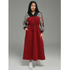 Луиза платье женское (бордо)
