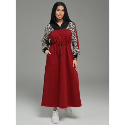 Луиза платье женское (бордо)