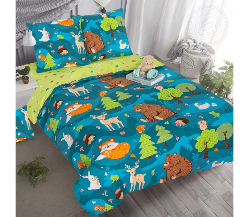 Постельное белье На опушке (поплин детский)