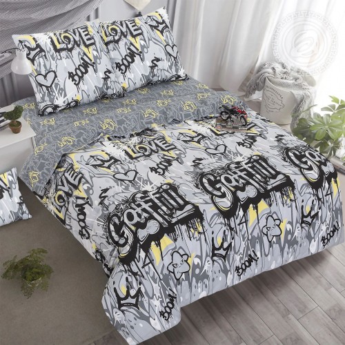 Постельное белье Стрит-Арт 900