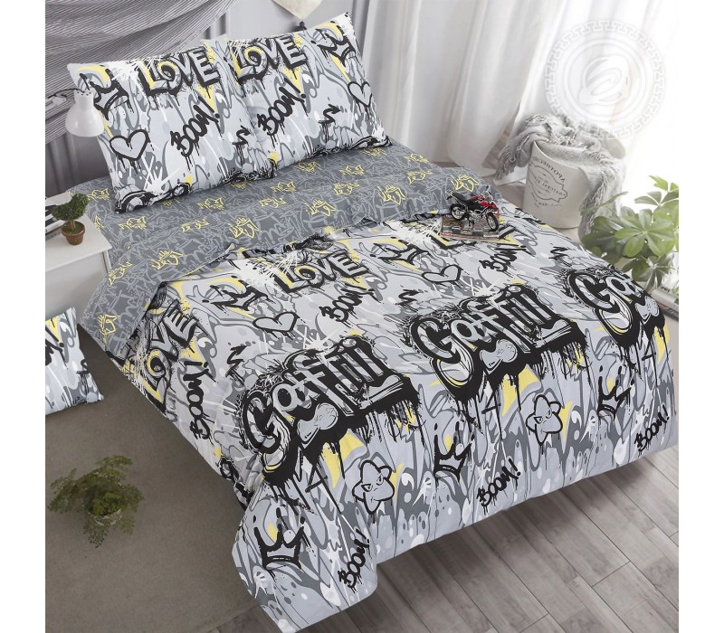 Постельное белье Стрит-Арт 900