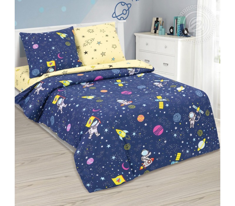 Постельное белье Космический десант 912
