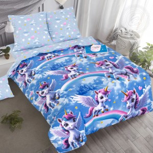 Постельное белье Единорожки 912