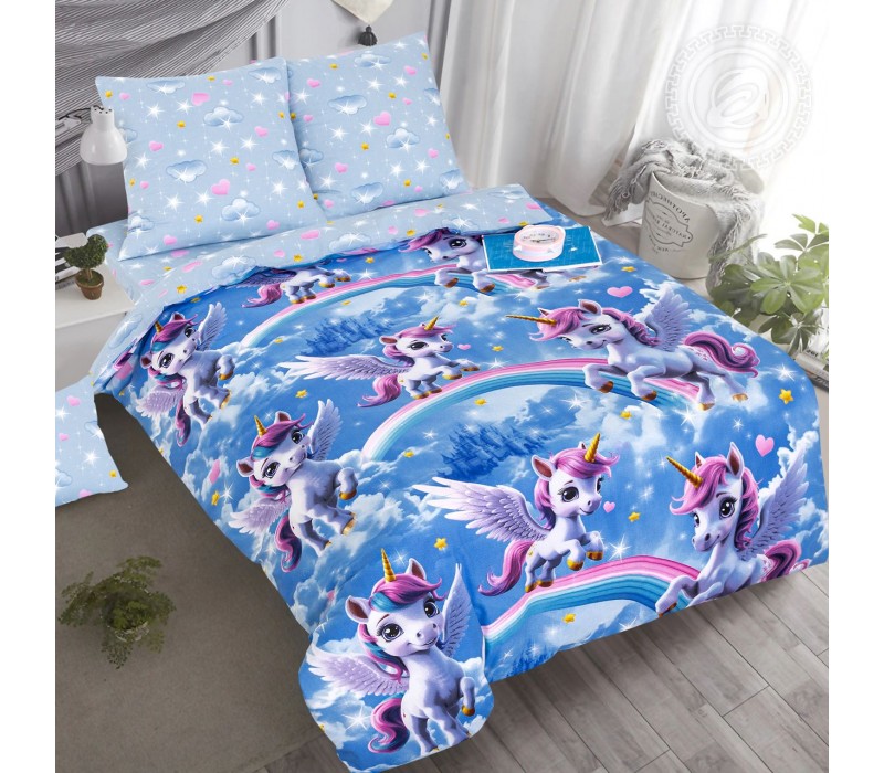 Постельное белье Единорожки 912
