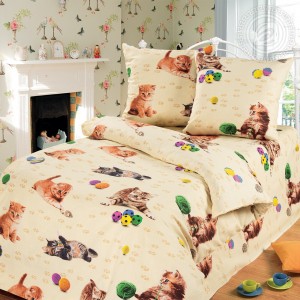 Постельное белье Усатый-полосатый 100