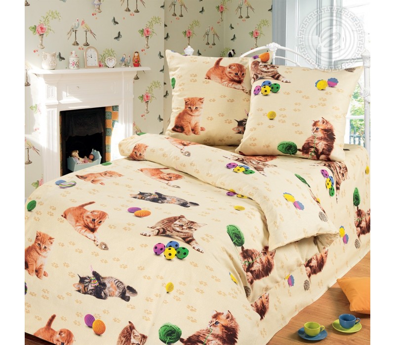 Постельное белье Усатый-полосатый 100