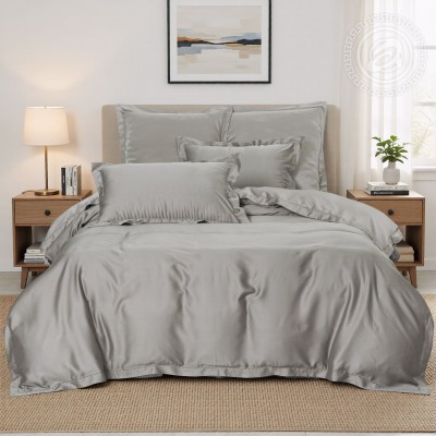 Постельное белье Серый 874