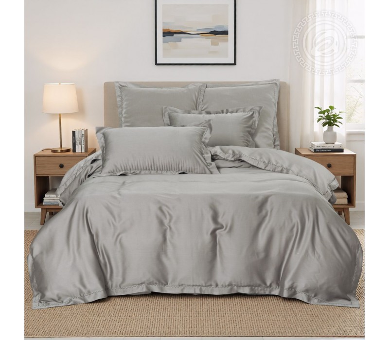 Постельное белье Серый 874