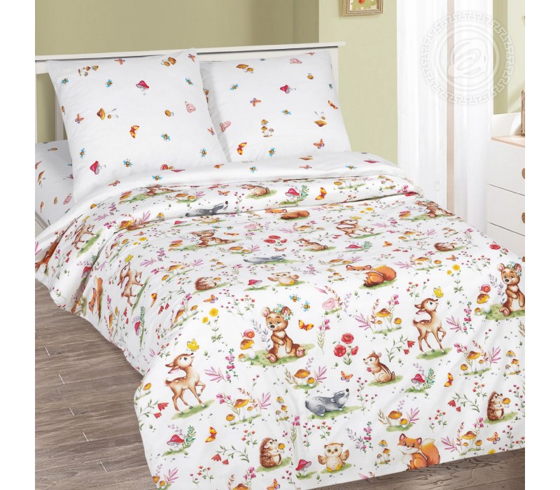Постельное белье Лесные друзья 912