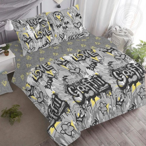 Постельное белье Стрит-Арт 500