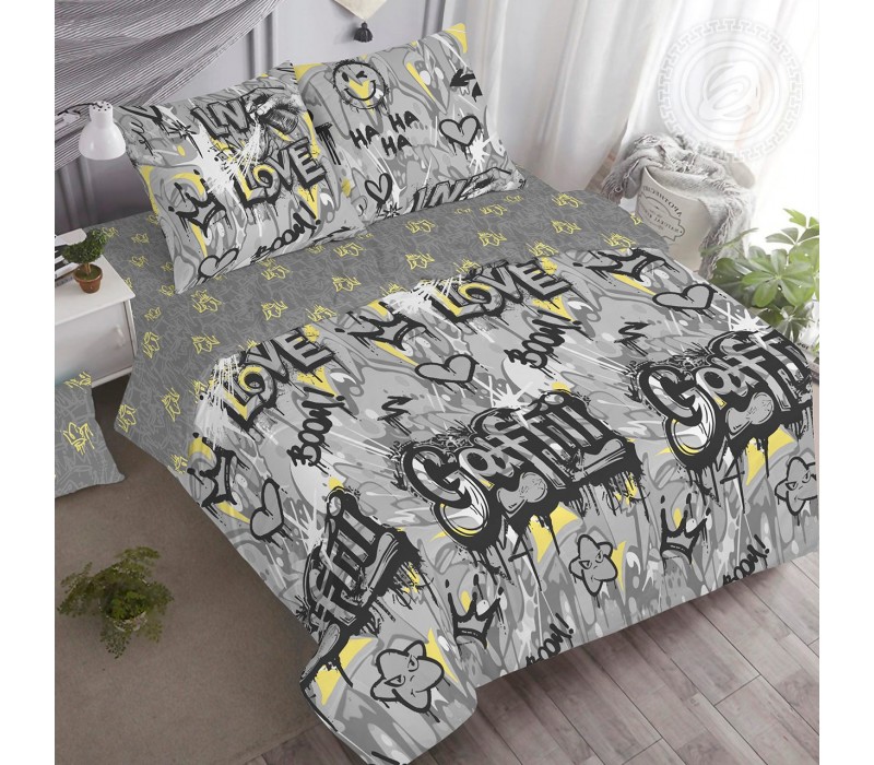 Постельное белье Стрит-Арт 500