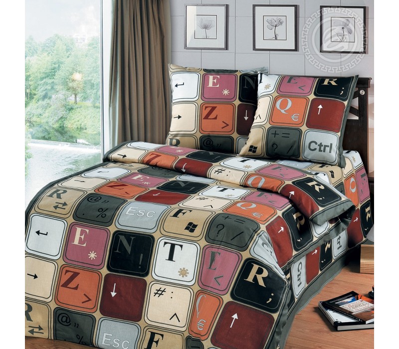 Постельное белье Клавиатура 100