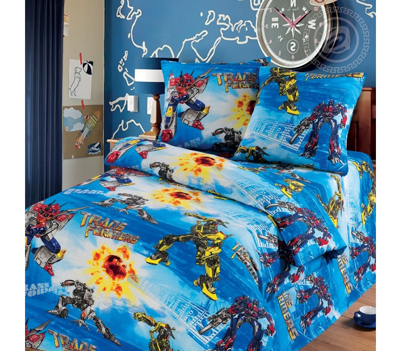 Постельное белье Трансформеры 100