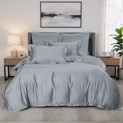 Постельное белье Пепельно-серый 874