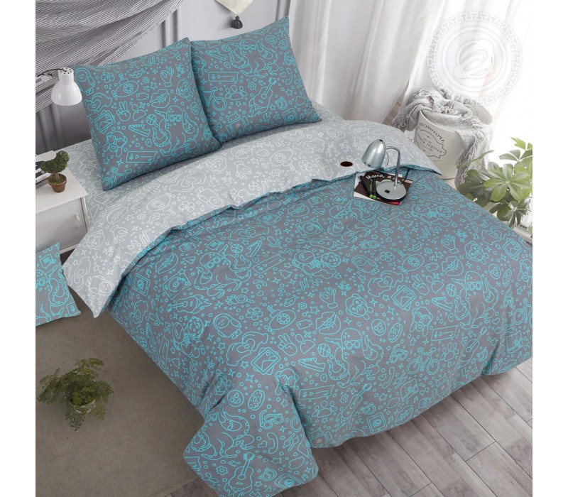 Постельное белье Осьминожки 900