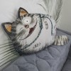 Гобеленовая подушка-игрушка  "Таити" (30х35)