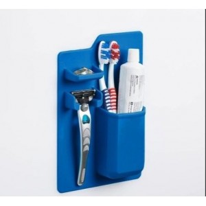 Силиконовый органайзер для бритвы и зубной пасты