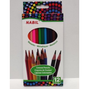 Набор акварельных цветных карандашей (12 цветов)