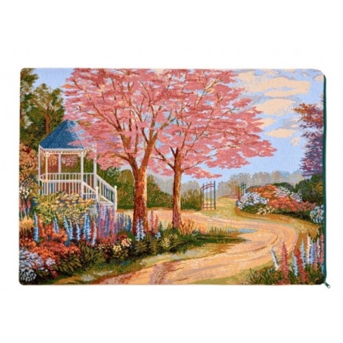 Гобеленовая Наволочка "Розовый сад" (50х70)