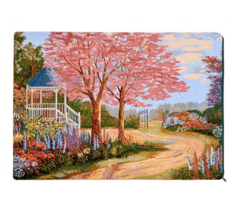 Гобеленовая Наволочка "Розовый сад" (50х70)