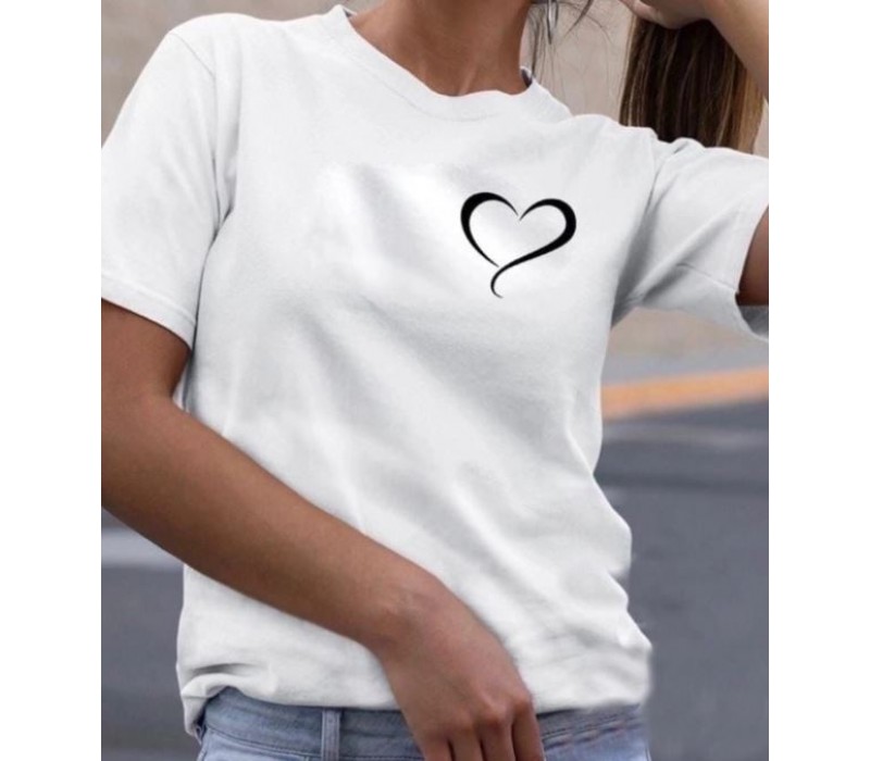 Футболка женская 4332 (5 цветов)