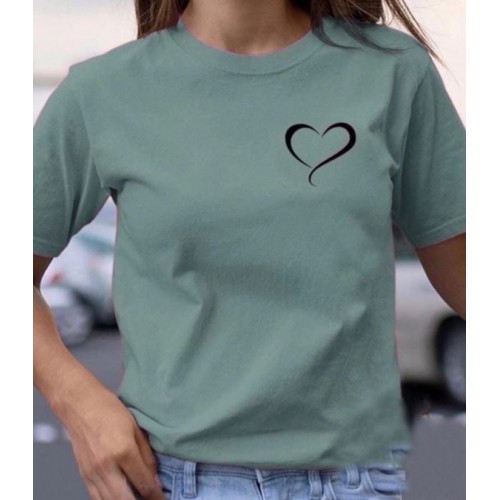 Футболка женская 4332 (5 цветов)