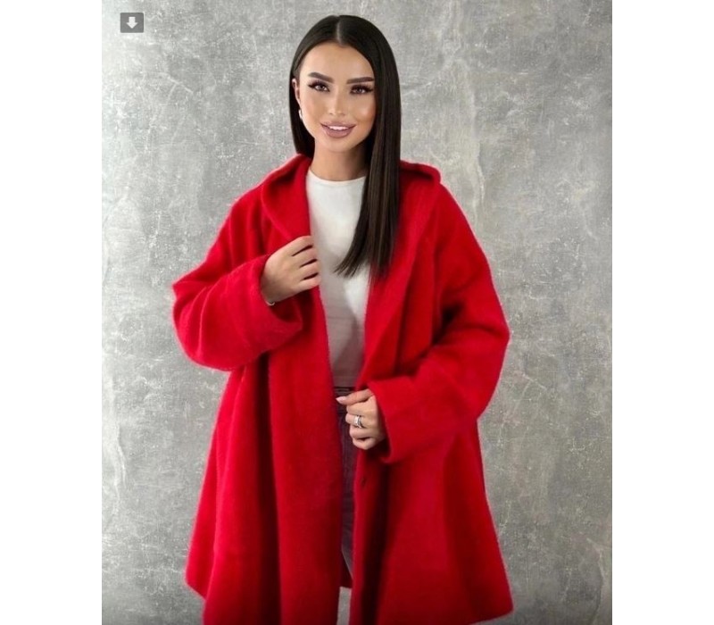 Кардиган-пальто из ткани альпака 4476 (7 цветов)