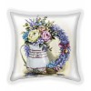 Гобеленовая наволочка "Букет в белом кувшине" (45х45)