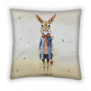 Гобеленовая наволочка "Модная лань" (45х45)