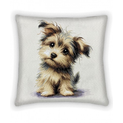 Гобеленовая наволочка "Мечтатель Рокки" (45х45)