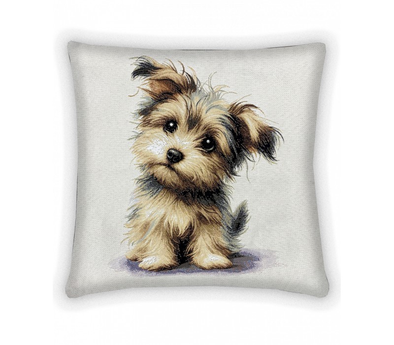 Гобеленовая наволочка "Мечтатель Рокки" (45х45)