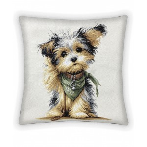 Гобеленовая наволочка "Смельчак Рокки" (45х45)