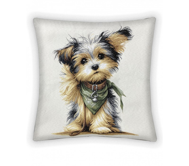 Гобеленовая наволочка "Смельчак Рокки" (45х45)