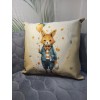 Гобеленовая наволочка "Лисенок с шариками" (45х45)