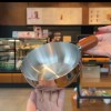 Кастрюля для молока из нержавеющей стали с деревянной ручкой