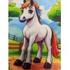 Салфетка декоративная из микрофибры 25x25 см