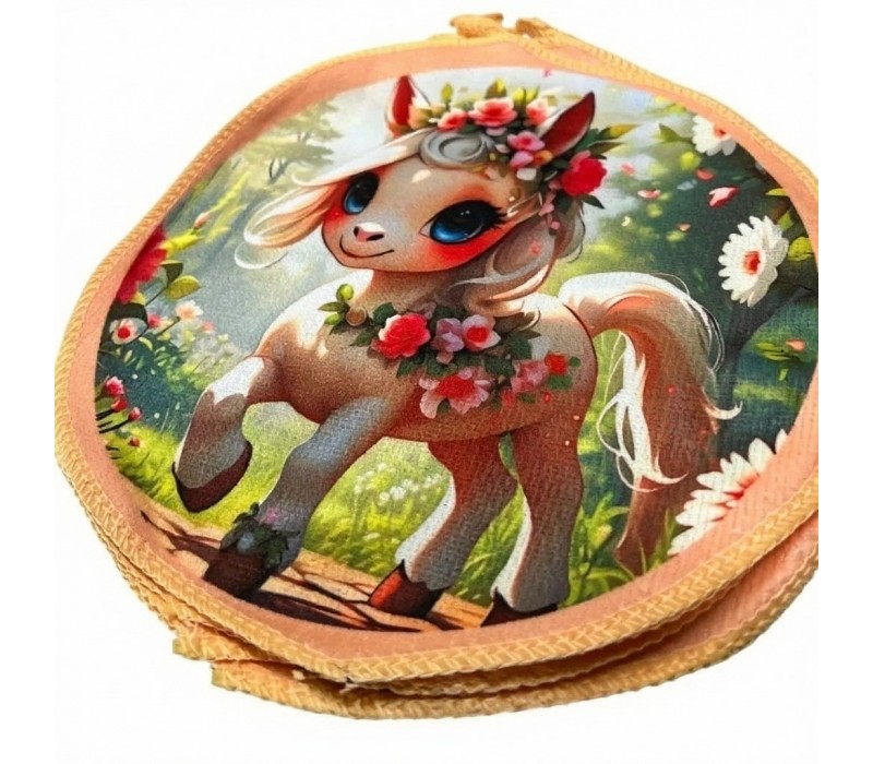 Салфетка декоративная из микрофибры 25x25 см
