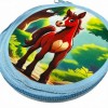 Салфетка декоративная из микрофибры 25x25 см