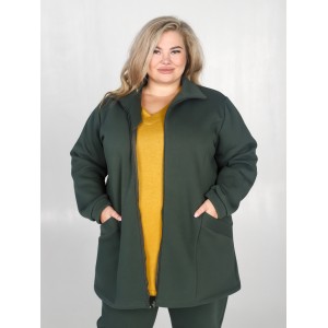 Куртка "Сугреть" футер (изумруд)