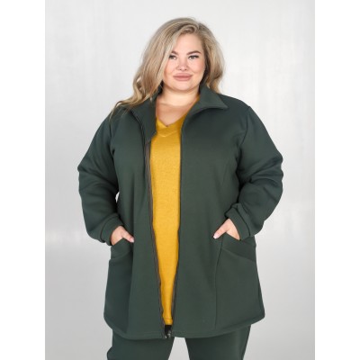 Куртка "Сугреть" футер (изумруд)