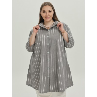 Рубашка "Адлер" серая