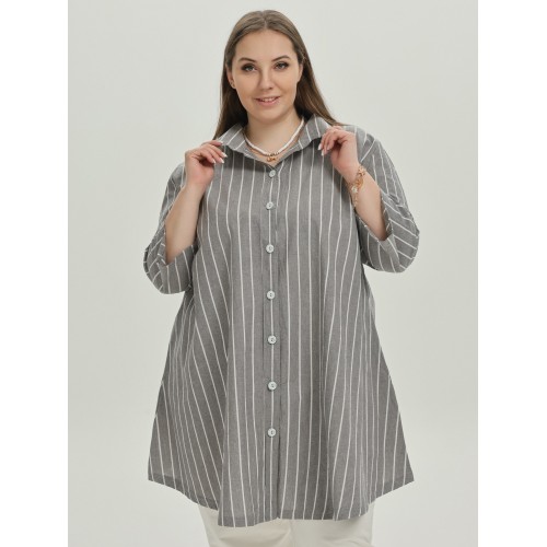 Рубашка "Адлер" серая