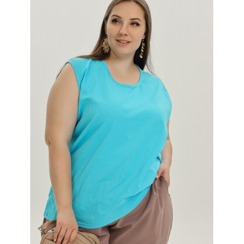 Майка Маргарита голубая