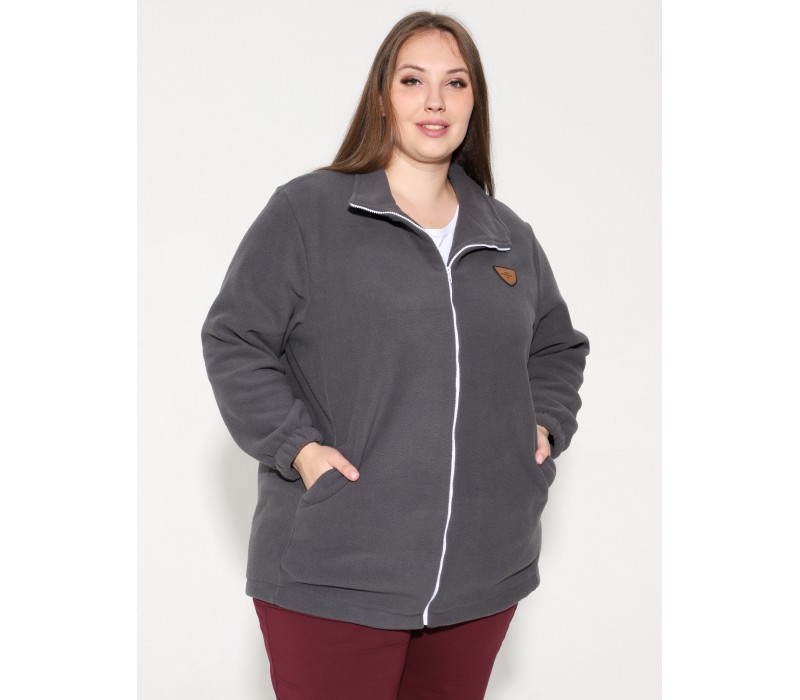 Куртка флисовая графит 