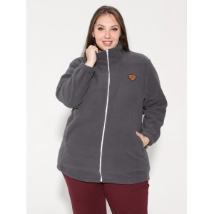 Куртка флисовая графит