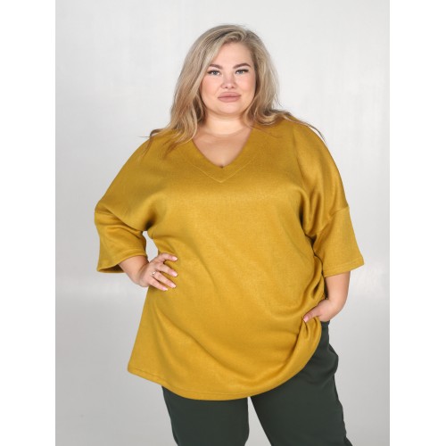 Туника "Дарина" горчица